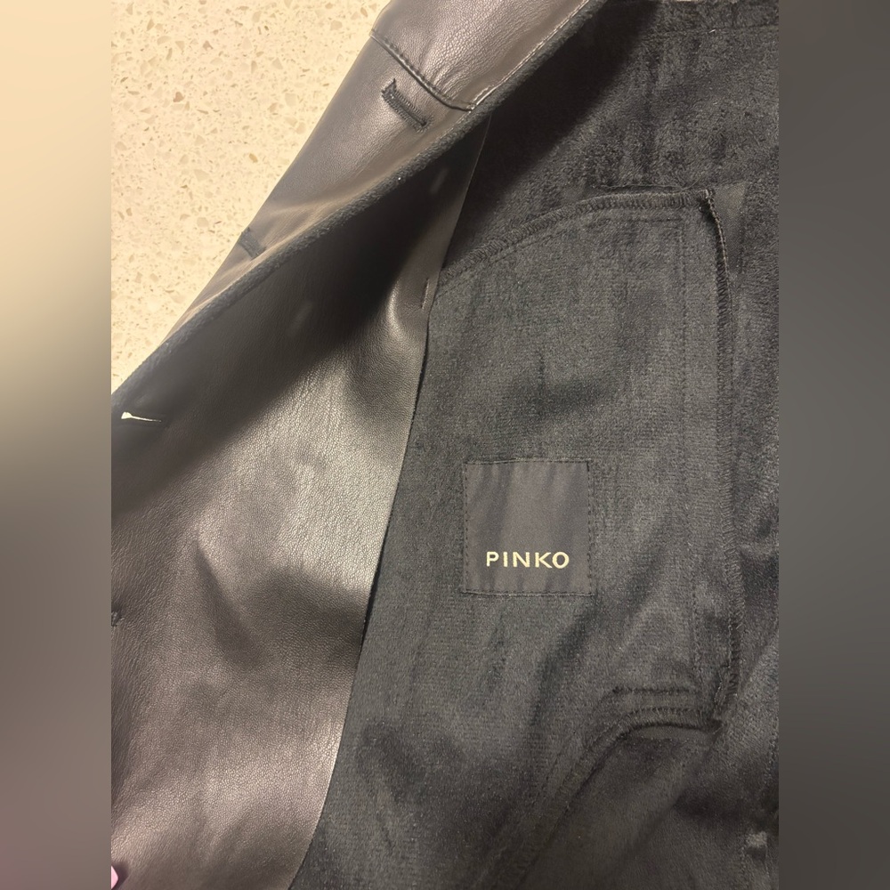 Pinko Leather Jacket - Picture 2 of 4